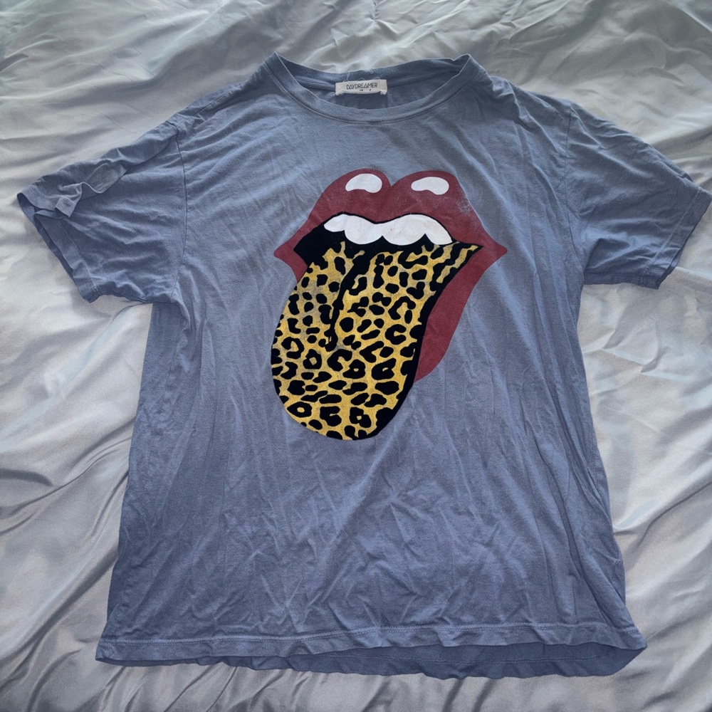 Free People Daydreamer X Rolling Stones Top (small)